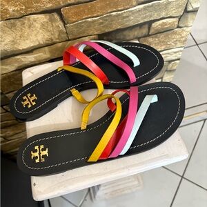 Tory Burch Multicolor Strappy Sandals